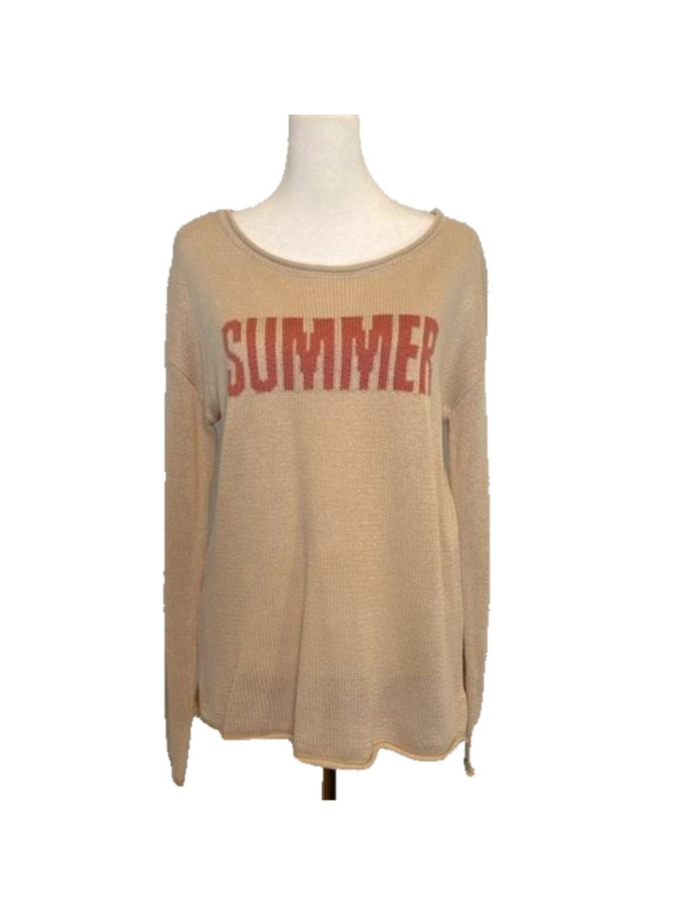 Marled SUMMER Spell out Sweater Women's Size S